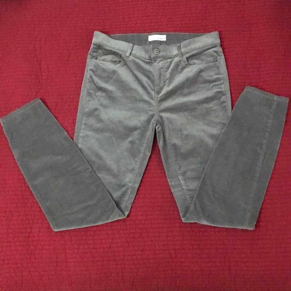 LOFT Modern Skinny Corduroy Pants size2/4